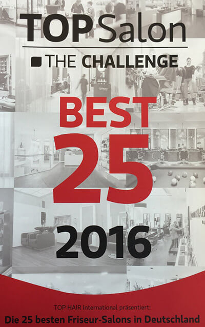 M2 awards - Top Salon Top 5 2016 (Best Employer)